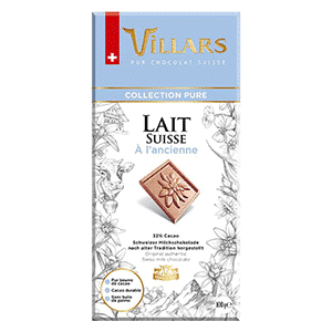 Tablette de chocolat Lait Suisse à l'ancienne, 100g