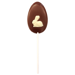 Milk chocolate egg lollipop, 20g